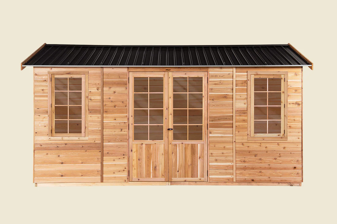 Alpine 16x8 Cedar Timber Classic Studio - Image 3