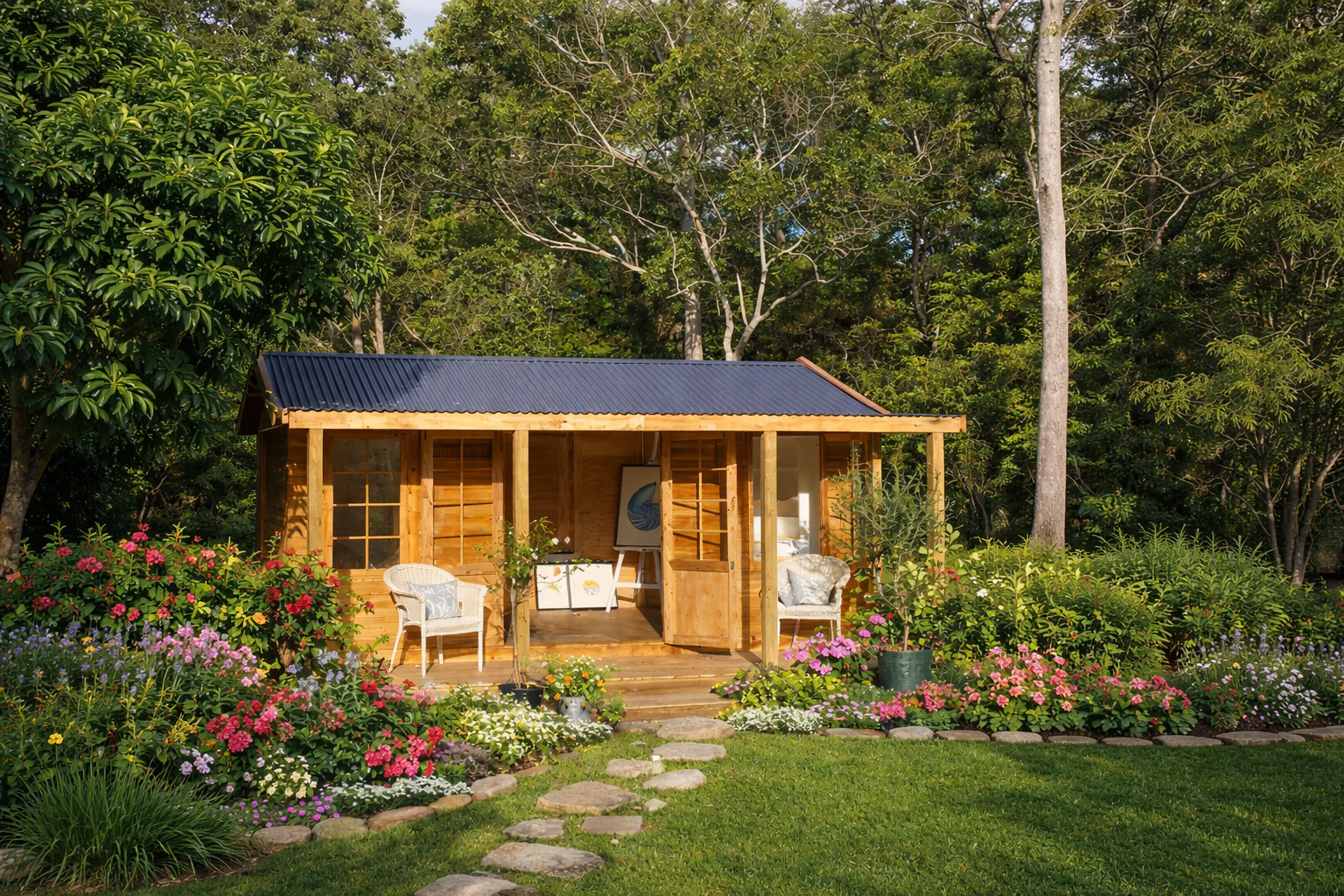 Alpine 16x8 Cedar Timber Classic Studio - Image 7