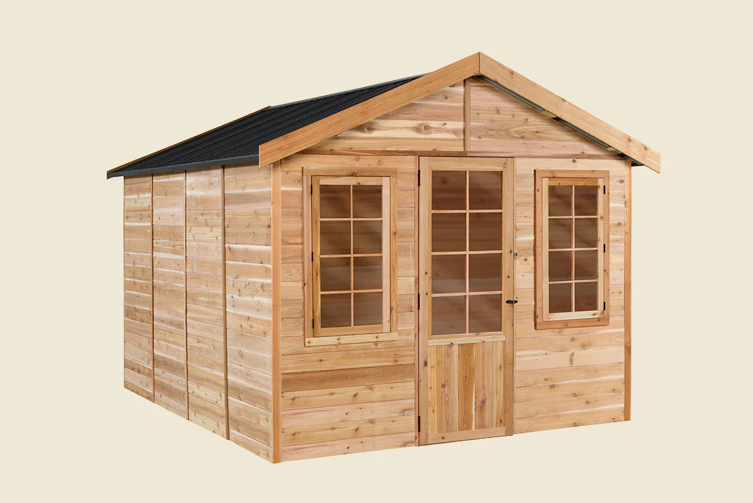 Beech 10x12 Cedar Timber Classic Studio - Image 4