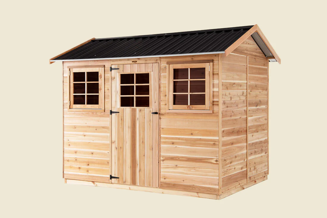 Hazel 9x6 Cedar Timber Shed - Image 6