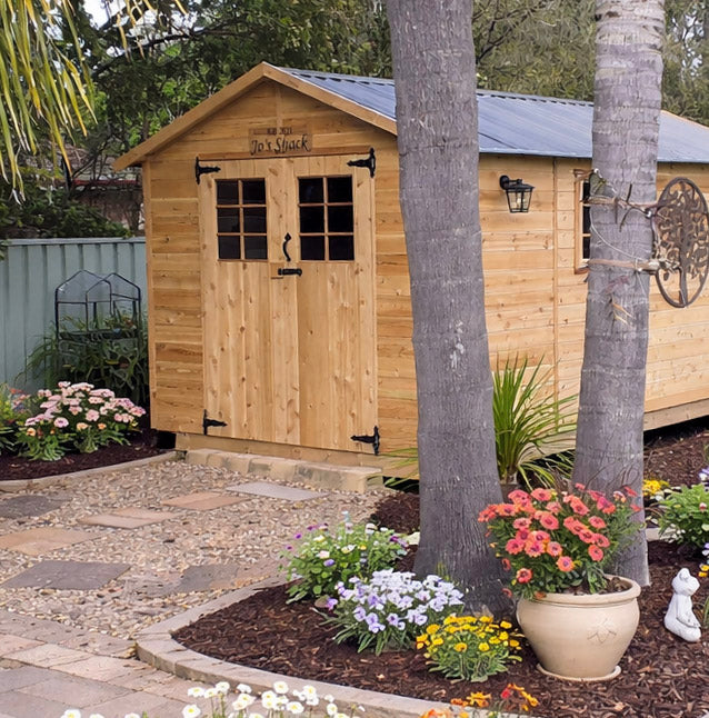Master 8x12 Cedar Timber Shed - Image 11