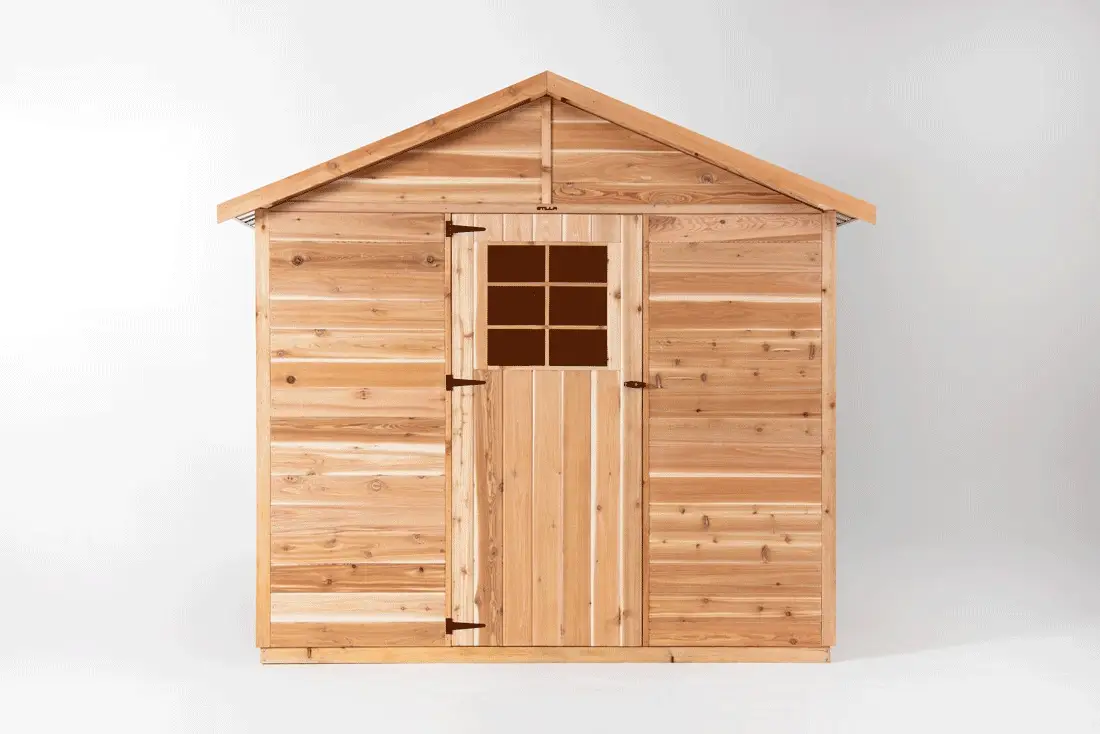 Master 8x12 Cedar Timber Shed - Image 3