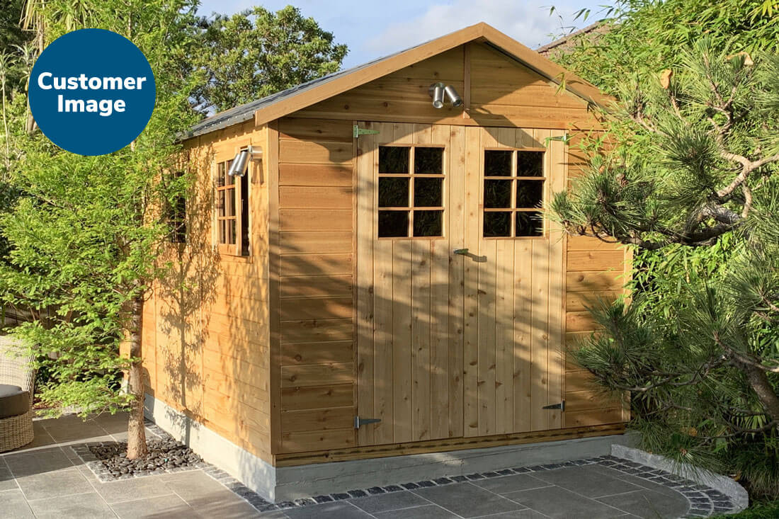 Master 8x12 Cedar Timber Shed - Image 8