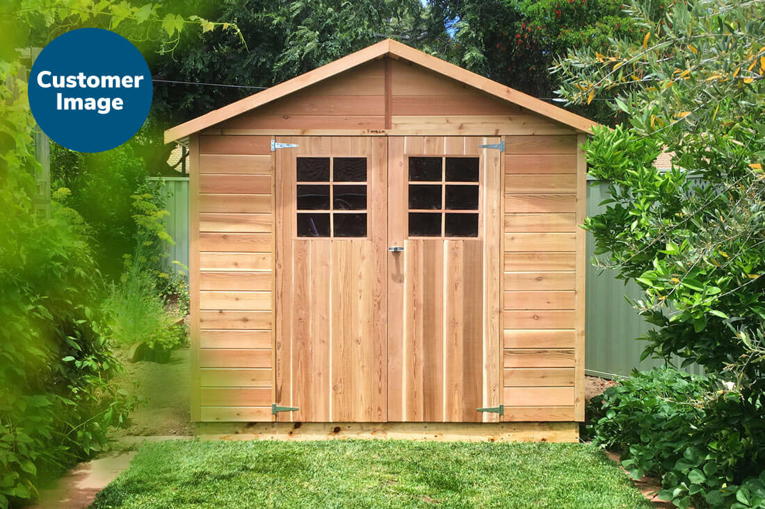 Master 8x12 Cedar Timber Shed - Image 9
