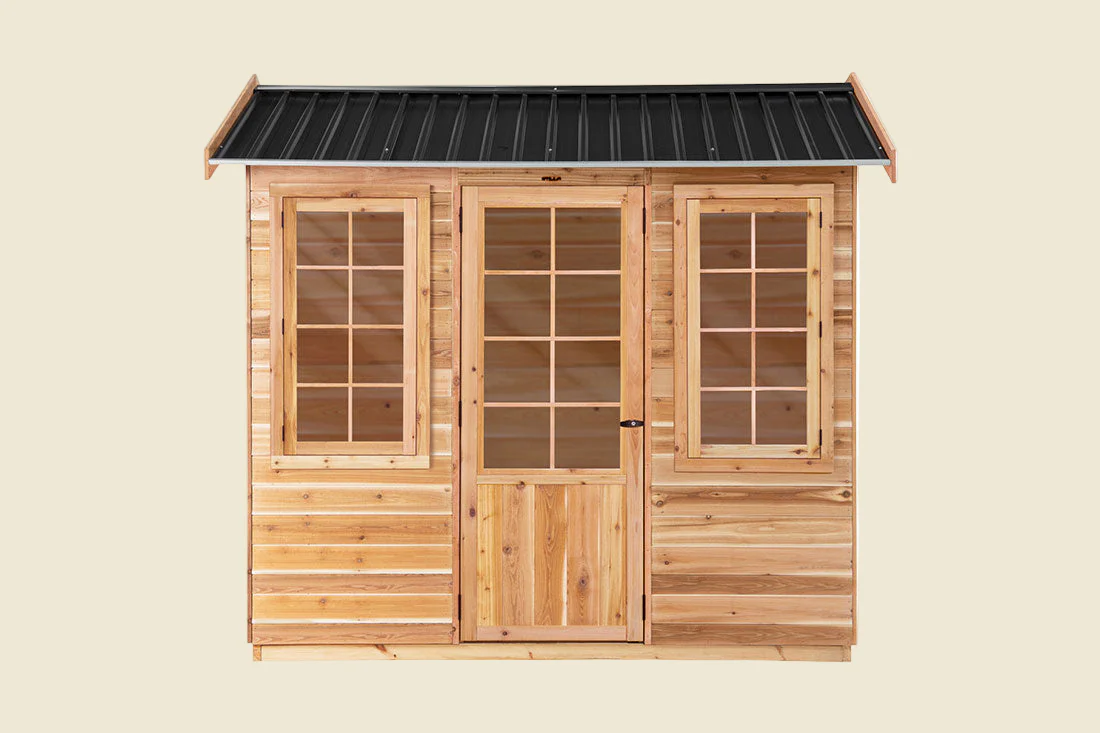 Peppertree 9x6 Cedar Timber Classic Studio - Image 3