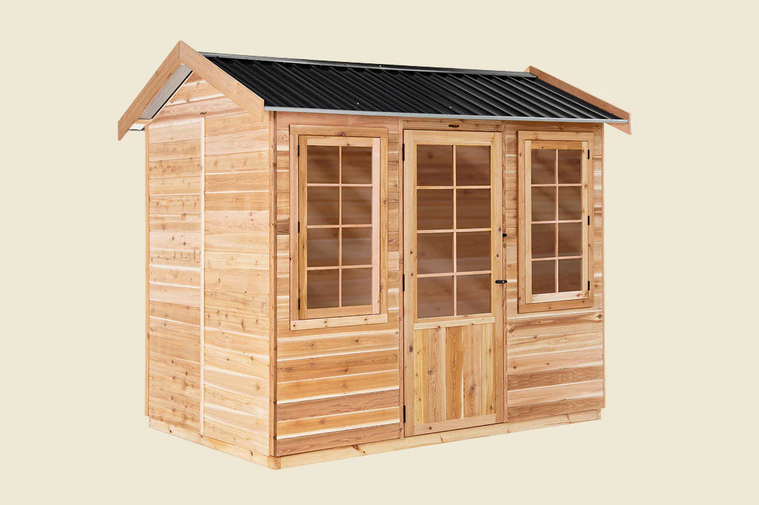 Peppertree 9x6 Cedar Timber Classic Studio - Image 4