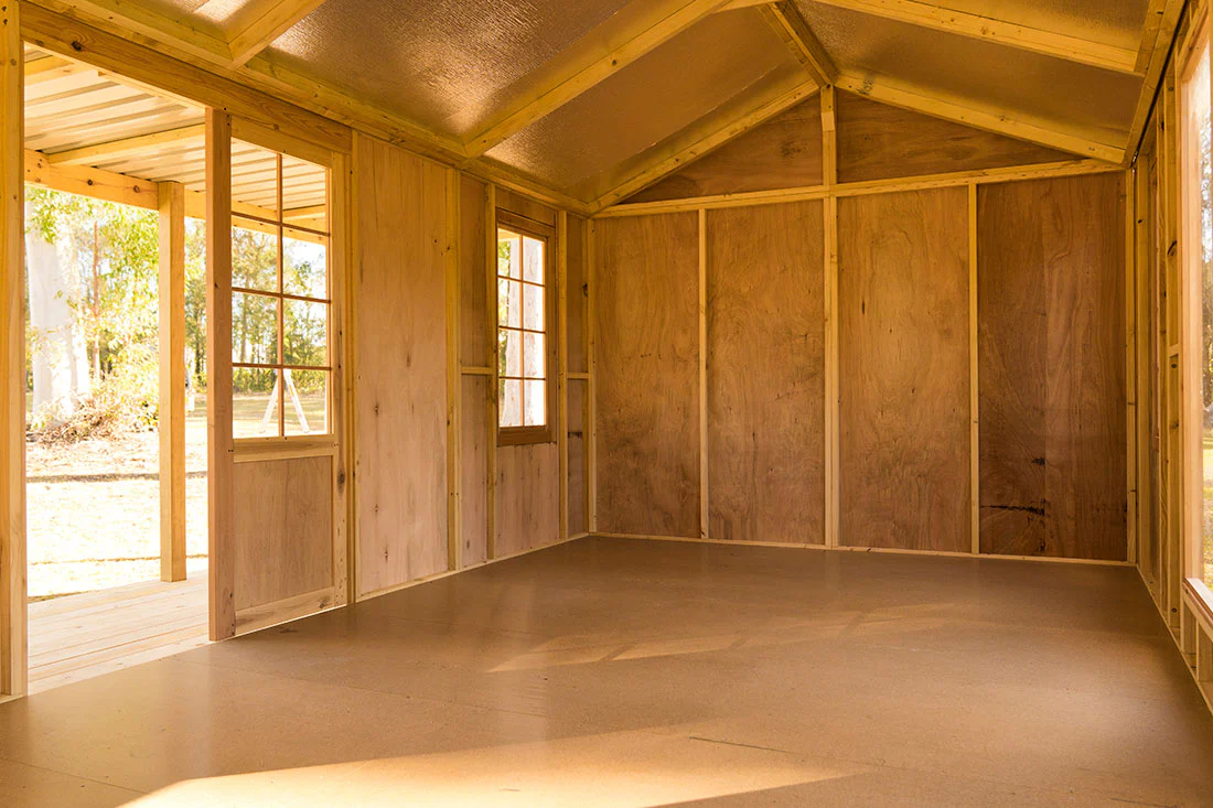 Peppertree 9x6 Cedar Timber Classic Studio - Image 5