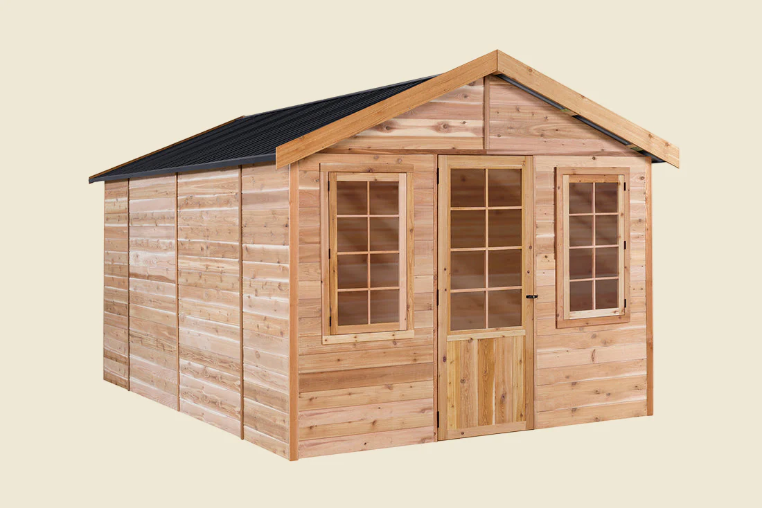 Spruce 10x16 Cedar Timber Classic Studio - Image 4