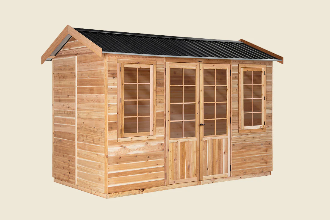 Sycamore 12x6 Cedar Timber Classic Studio - Image 3