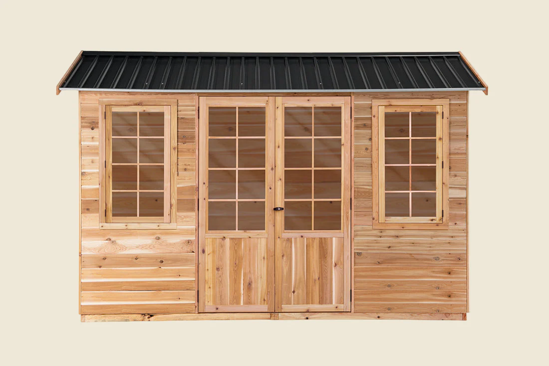 Sycamore 12x6 Cedar Timber Classic Studio - Image 4