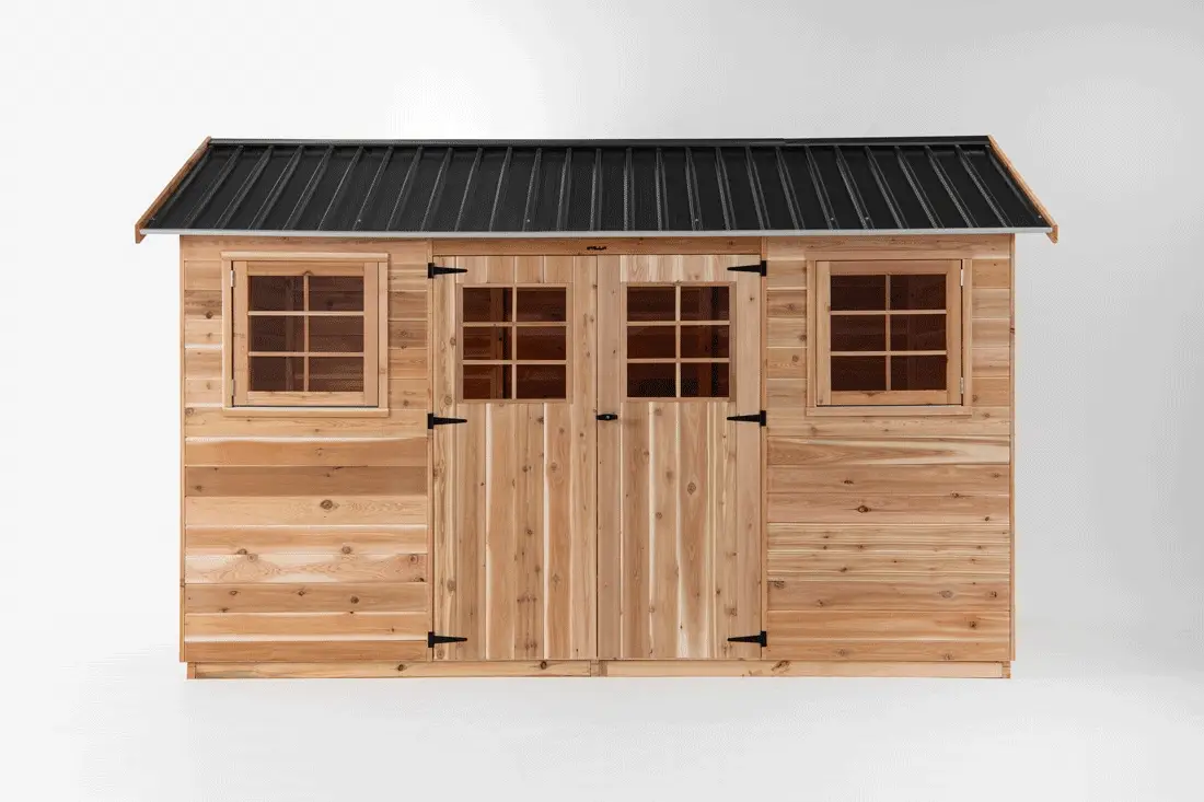 Willow 12x8 Cedar Timber Shed - Image 4