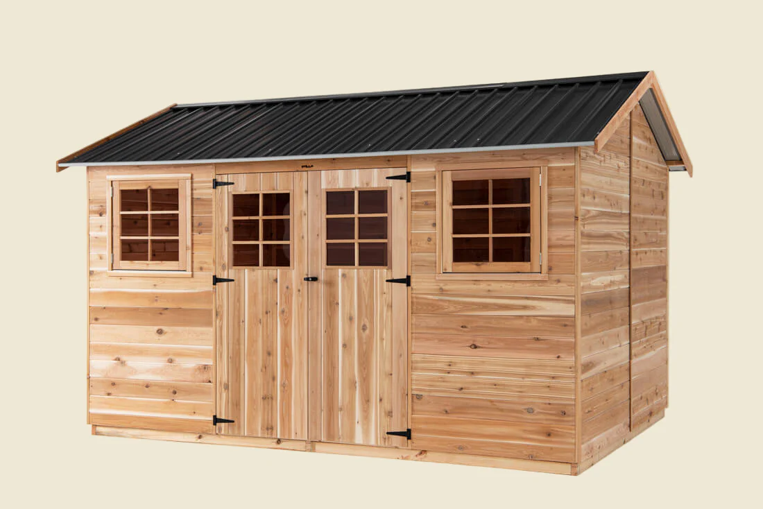 Willow 12x8 Cedar Timber Shed - Image 6