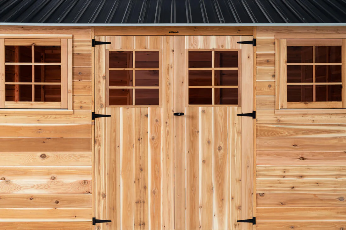 Willow 12x8 Cedar Timber Shed - Image 8