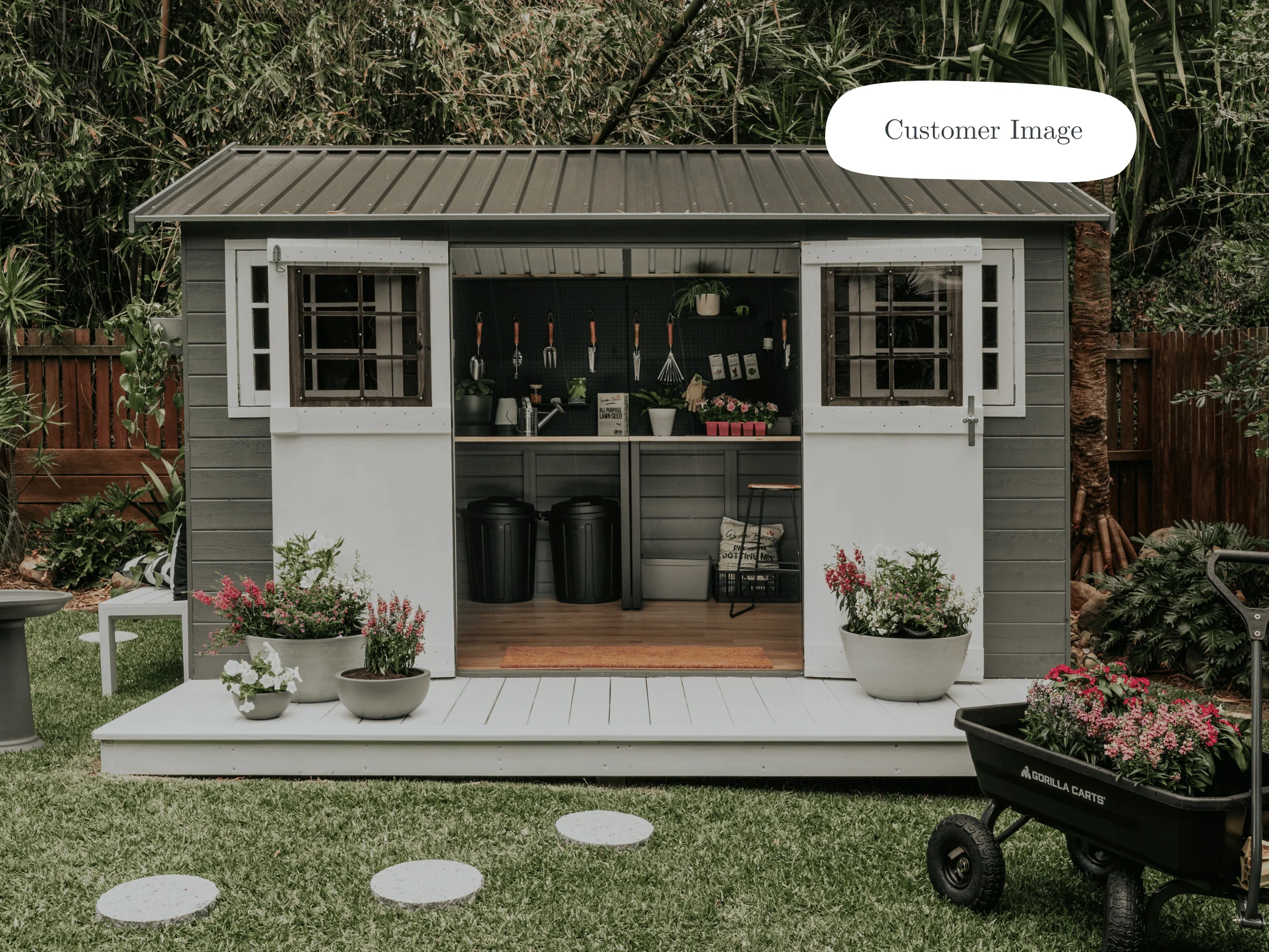 Willow 12x8 Cedar Timber Shed - Image 9